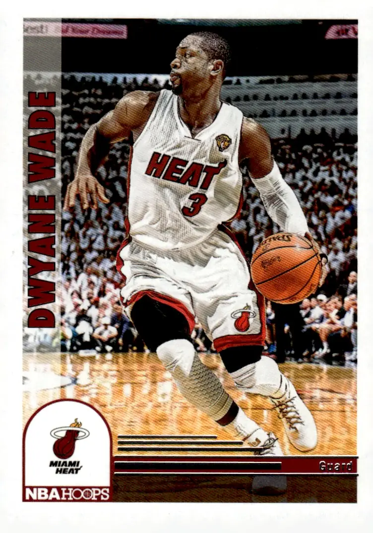 2022-23 NBA Hoops #298 Dwyane Wade (front)
