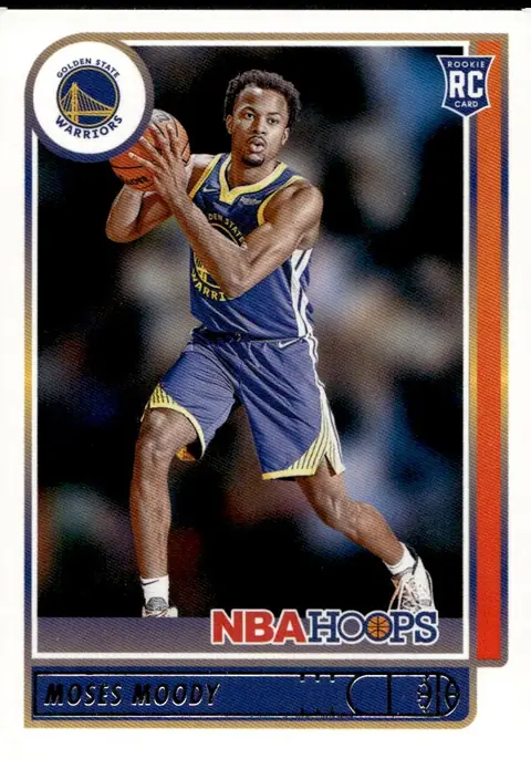 2021-22 NBA Hoops #229 Moses Moody