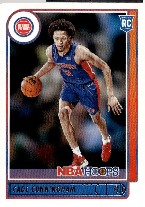 2021-22 NBA Hoops #201 Cade Cunningham