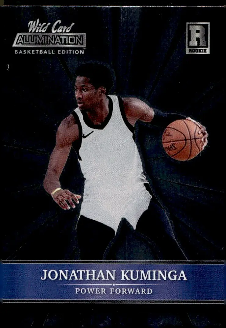 2021-22 Wild Card Alumination Basketball Edition #ABC-4 Jonathan Kuminga (front)