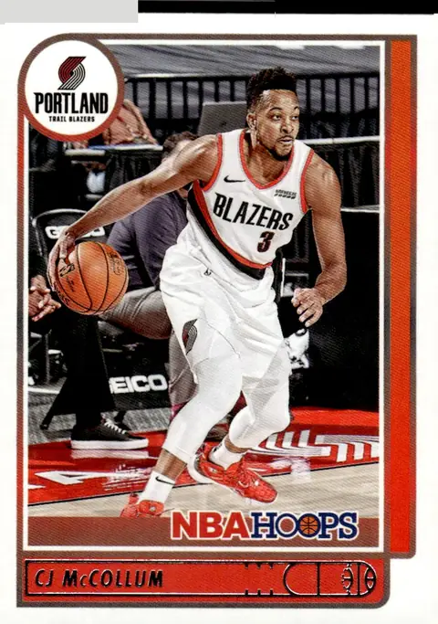 2021-22 NBA Hoops #81 CJ McCollum