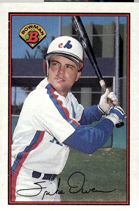1989 Bowman #363 Spike Owen