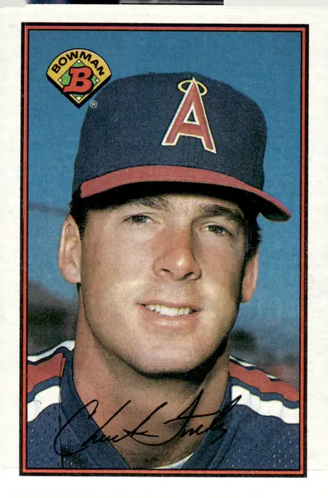 1989 Bowman #37 Chuck Finley