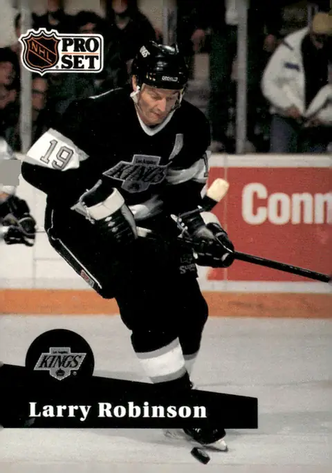 1991-92 Pro Set #104 Larry Robinson