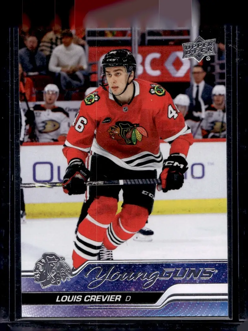 2023-24 Upper Deck Extended Series #721 Louis Crevier (front)