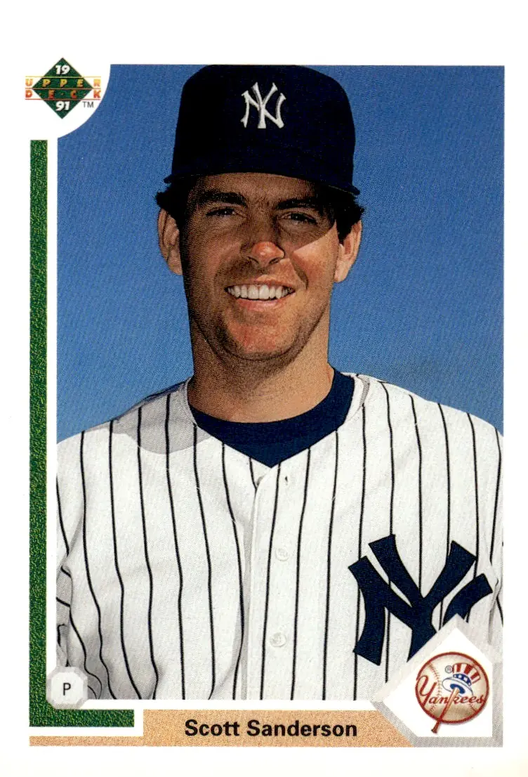 1991 Upper Deck #750 Scott Sanderson (front)