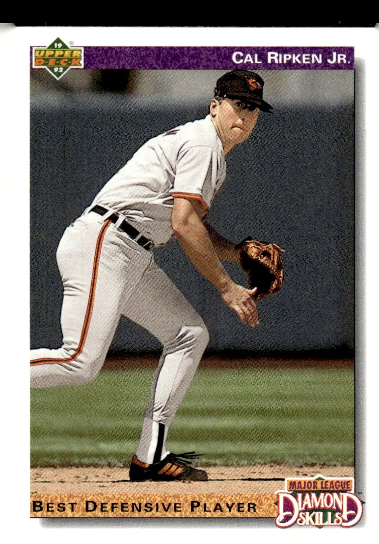 1992 Upper Deck #645 Cal Ripken Jr. (front)