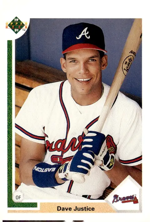 1991 Upper Deck #363 Dave Justice