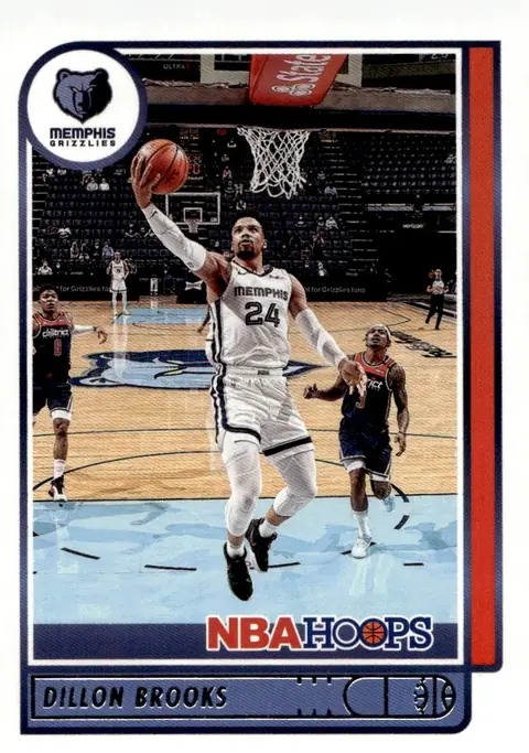 2021-22 NBA Hoops #142 Dillon Brooks