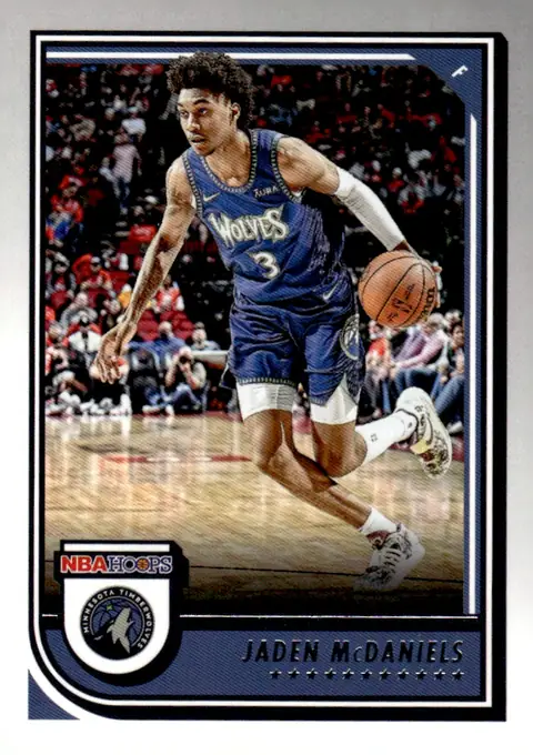 2022-23 NBA Hoops #199 Jaden McDaniels