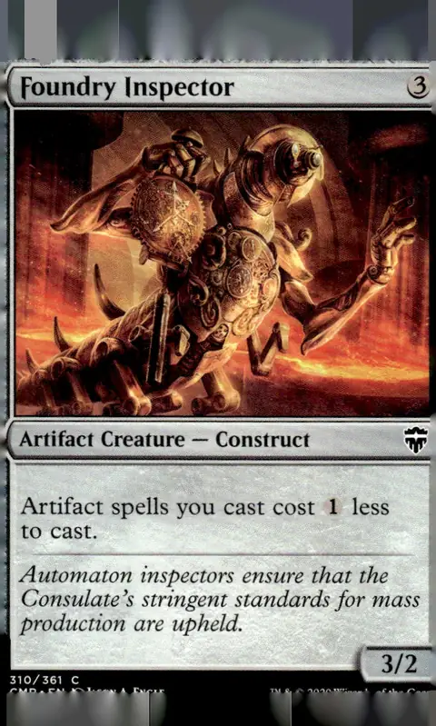 2020 Commander Legends (CMR) #310/361 Foundry Inspector