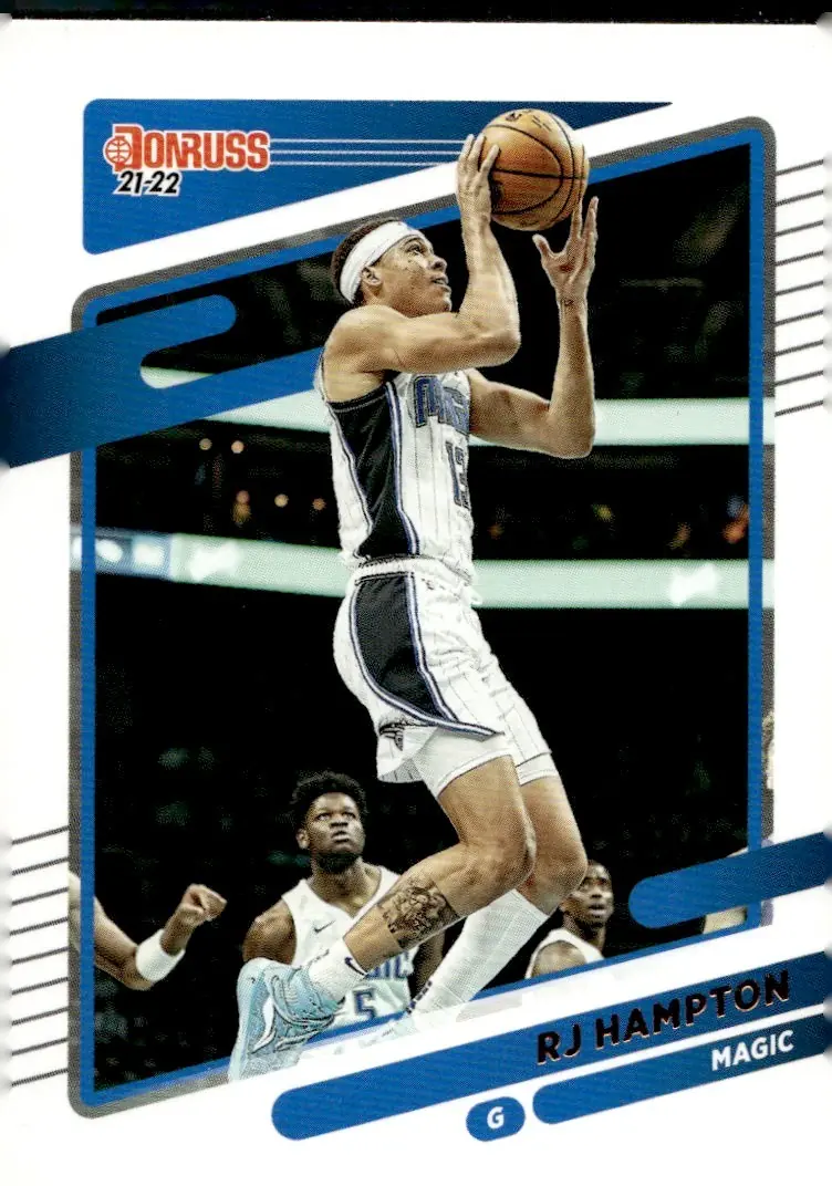 2021-22 Donruss #185 RJ Hampton (front)