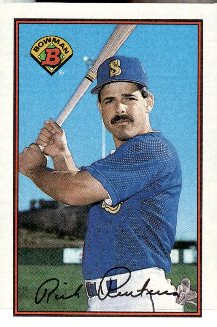 1989 Bowman #212 Rich (Rick) Renteria (front)