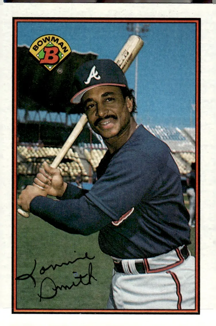 1989 Bowman #278 Lonnie Smith (front)