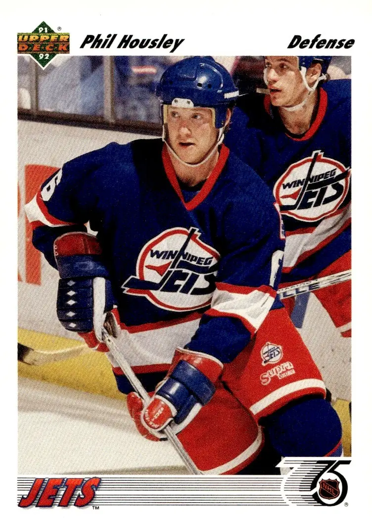 1991-92 Upper Deck #106 Phil Housley (front)