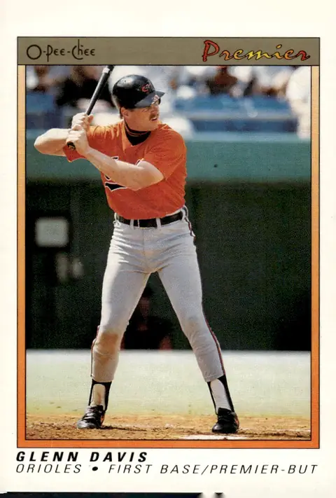 1991 O-Pee-Chee Premier #30 Glenn Davis