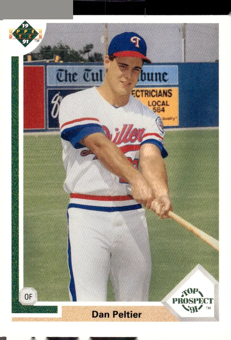 1991 Upper Deck #69 Dan Peltier (front)