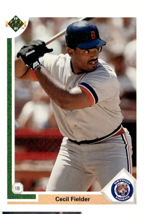 1991 Upper Deck #244 Cecil Fielder
