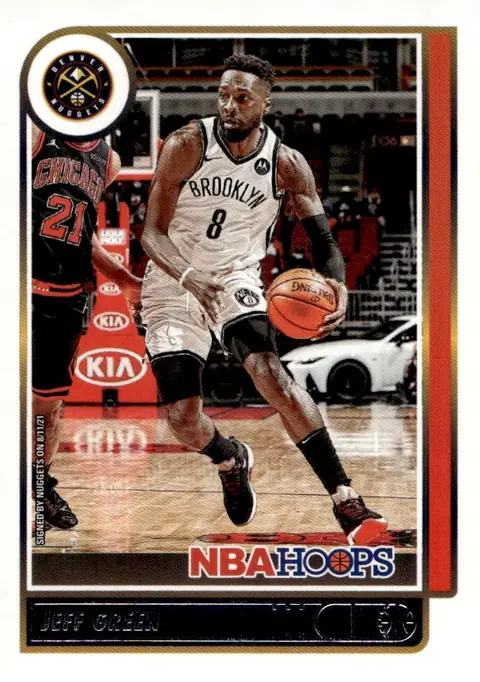 2021-22 NBA Hoops #117 Jeff Green