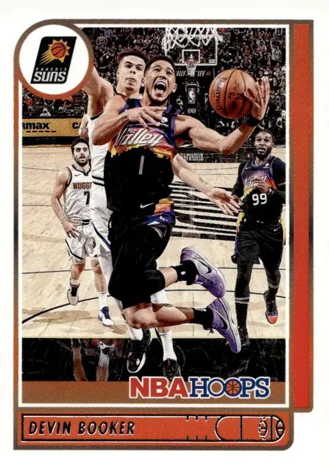 2021-22 NBA Hoops #6 Devin Booker