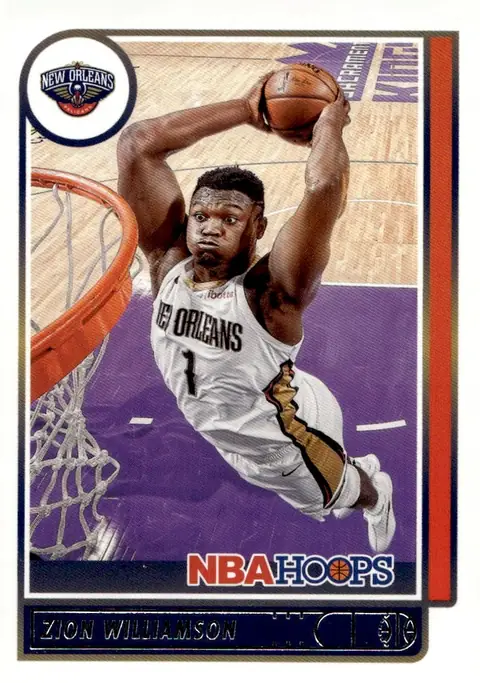 2021-22 NBA Hoops #84 Zion Williamson