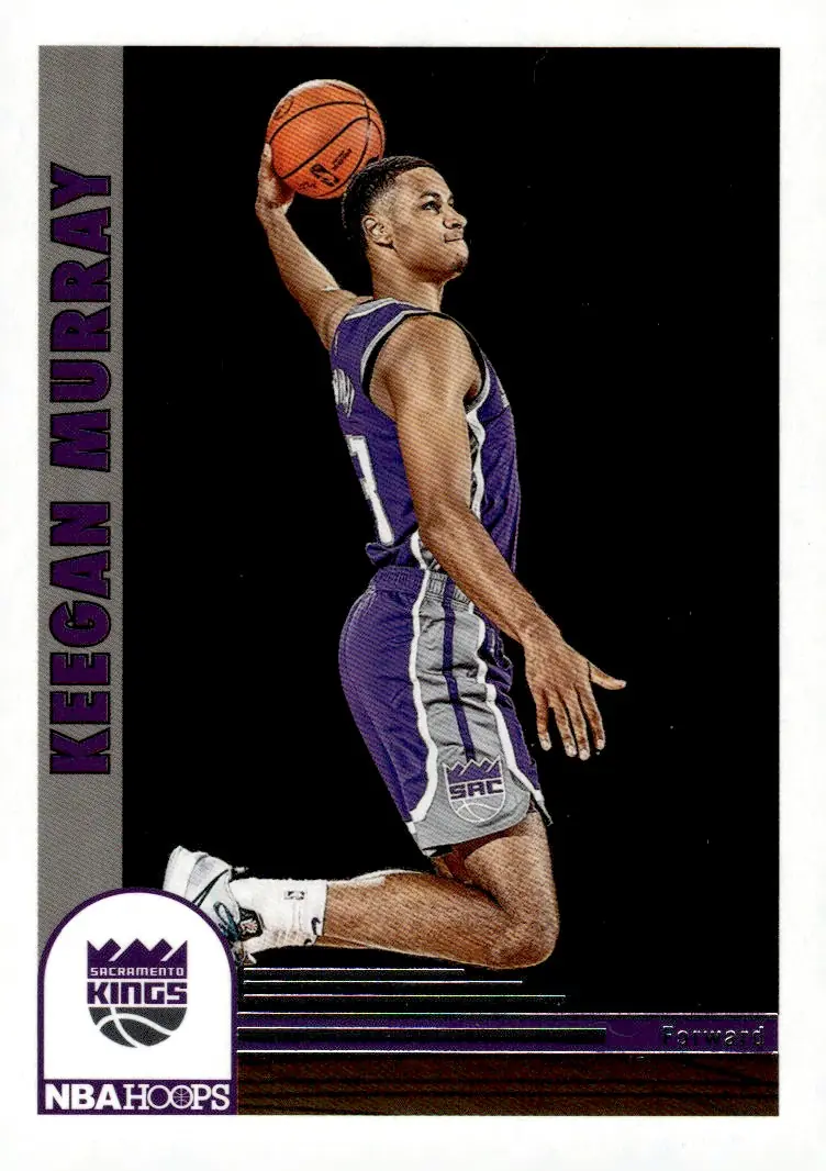 2022-23 NBA Hoops #284 Keegan Murray (front)