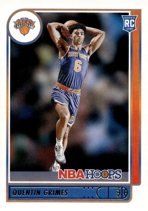 2021-22 NBA Hoops #206 Quentin Grimes