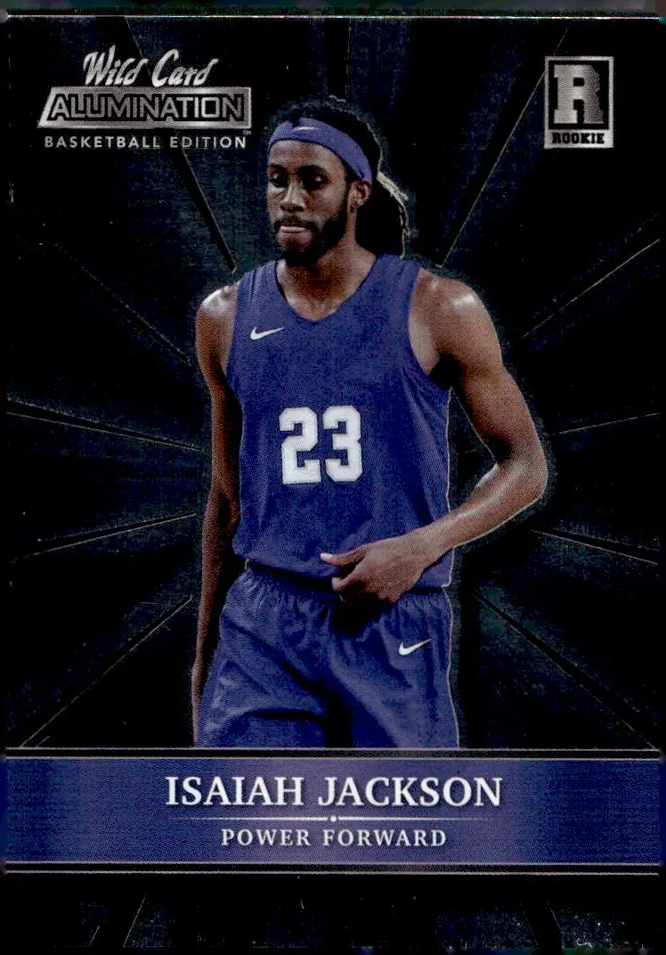 2021-22 Wild Card Alumination Basketball Edition #ABC-28 Isaiah Jackson (front)