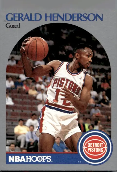 1990-91 NBA Hoops #106 Gerald Henderson