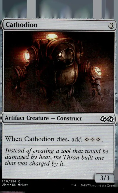 2018 Ultimate Masters (UMA) #226/254 Cathodion – Foil