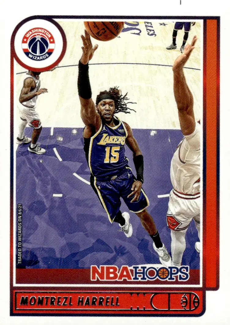 2021-22 NBA Hoops #196 Montrezl Harrell (front)