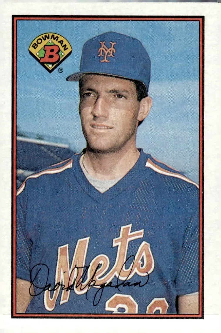 1989 Bowman #384 Dave Magadan (front)