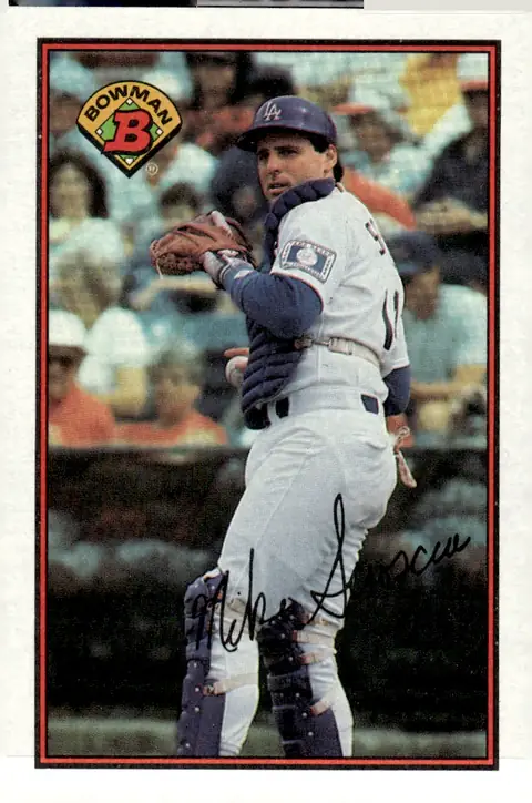 1989 Bowman #342 Mike Scioscia