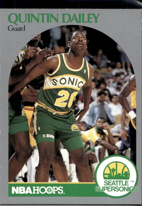 1990-91 NBA Hoops #276 Quintin Dailey