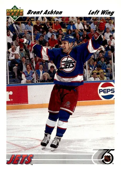 1991-92 Upper Deck #303 Brent Ashton