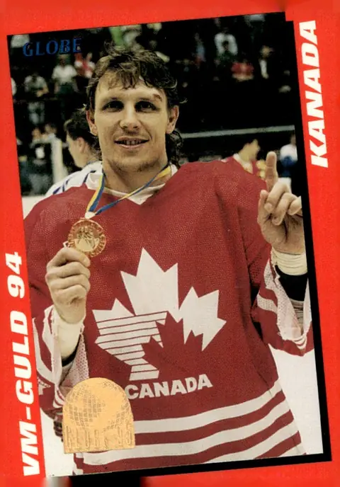 1994-95 Semic Globe VM (Swedish World Championships) #248 Steve Thomas