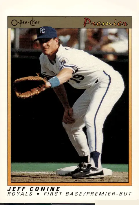 1991 O-Pee-Chee Premier #26 Jeff Conine
