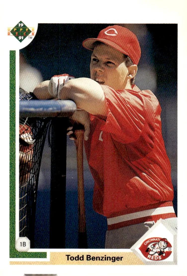 1991 Upper Deck #280 Todd Benzinger (front)