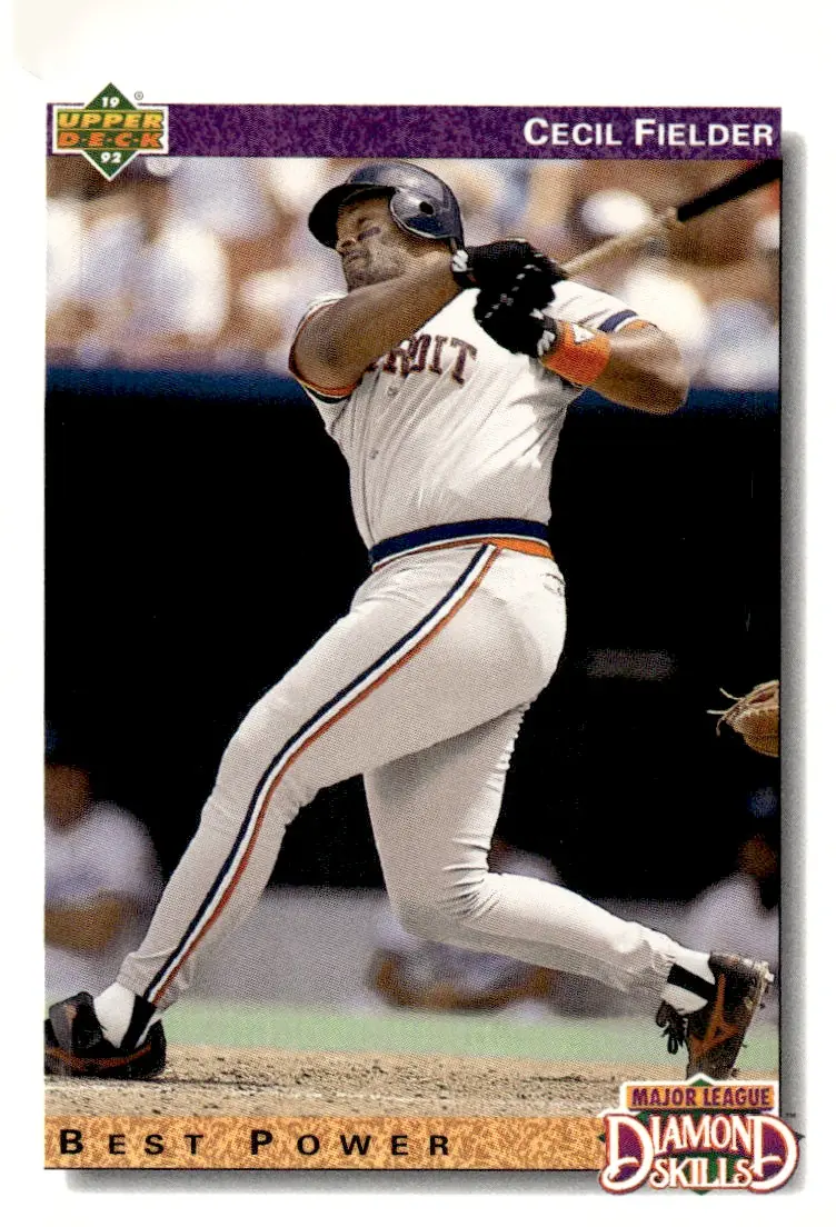 1992 Upper Deck #647 Cecil Fielder (front)