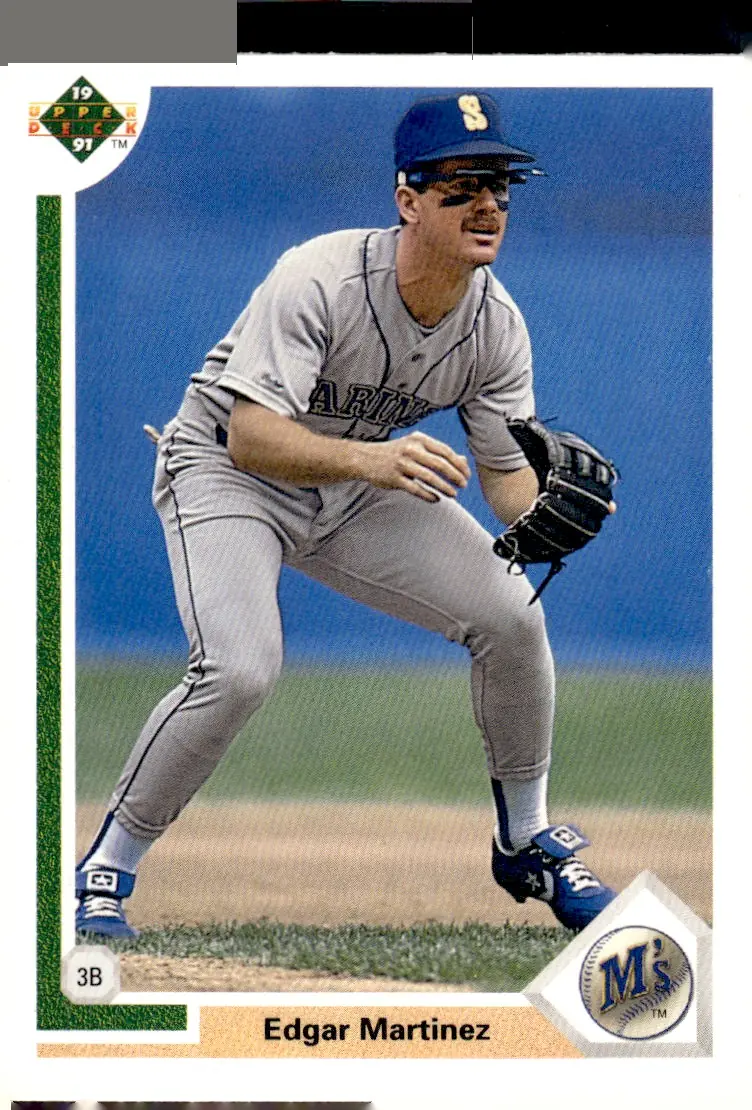 1991 Upper Deck #574 Edgar Martinez (front)