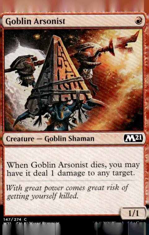 2020 Core Set 2021 (M21) #147/274 Goblin Arsonist