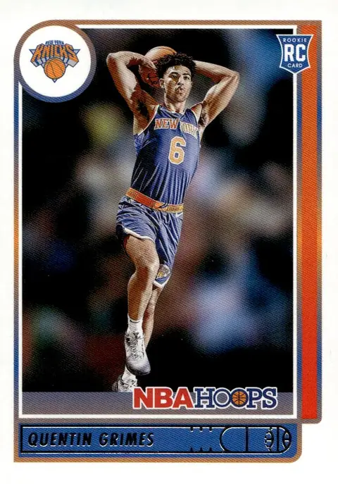 2021-22 NBA Hoops #206 Quentin Grimes