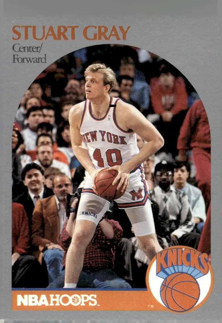 1990-91 NBA Hoops #204 Stuart Gray (front)