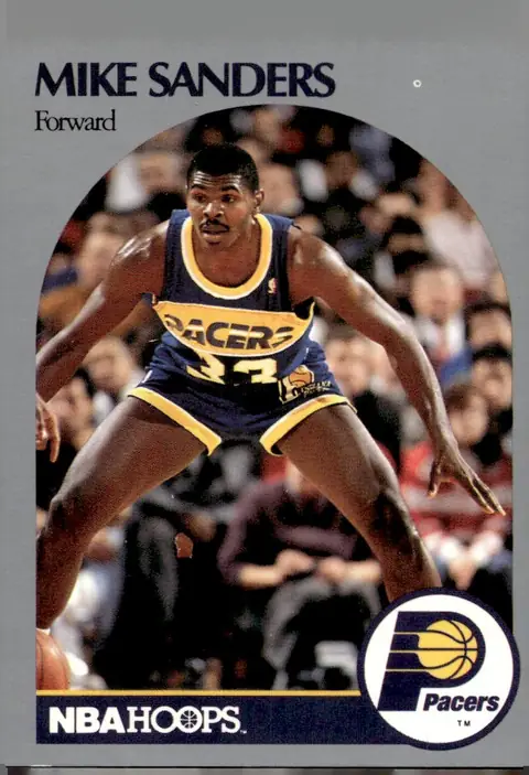 1990-91 NBA Hoops #137 Mike Sanders