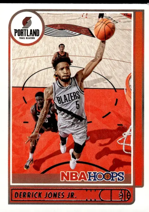 2021-22 NBA Hoops #131 Derrick Jones Jr.