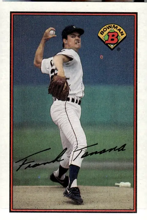 1989 Bowman #92 Frank Tanana