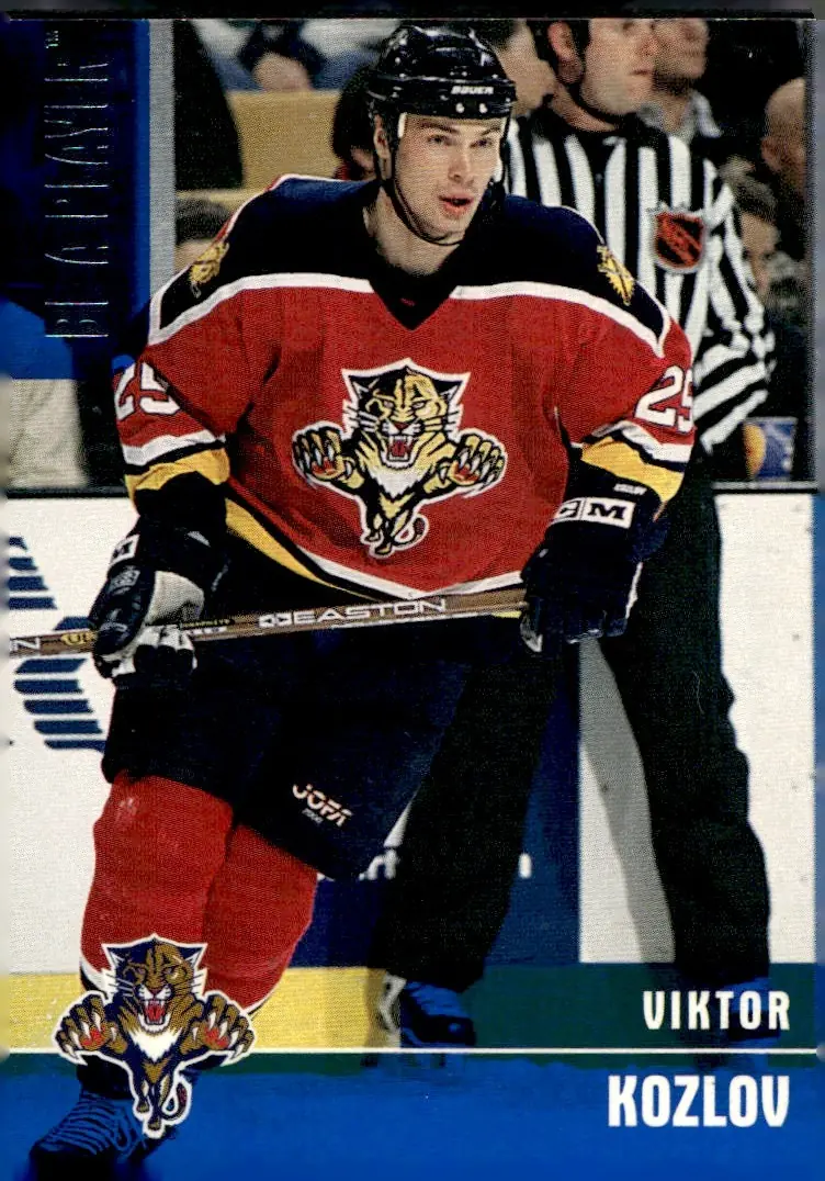 1999-00 Be A Player Memorabilia #5 Viktor Kozlov – Silver (front)