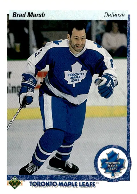 1990-91 Upper Deck #199 Brad Marsh