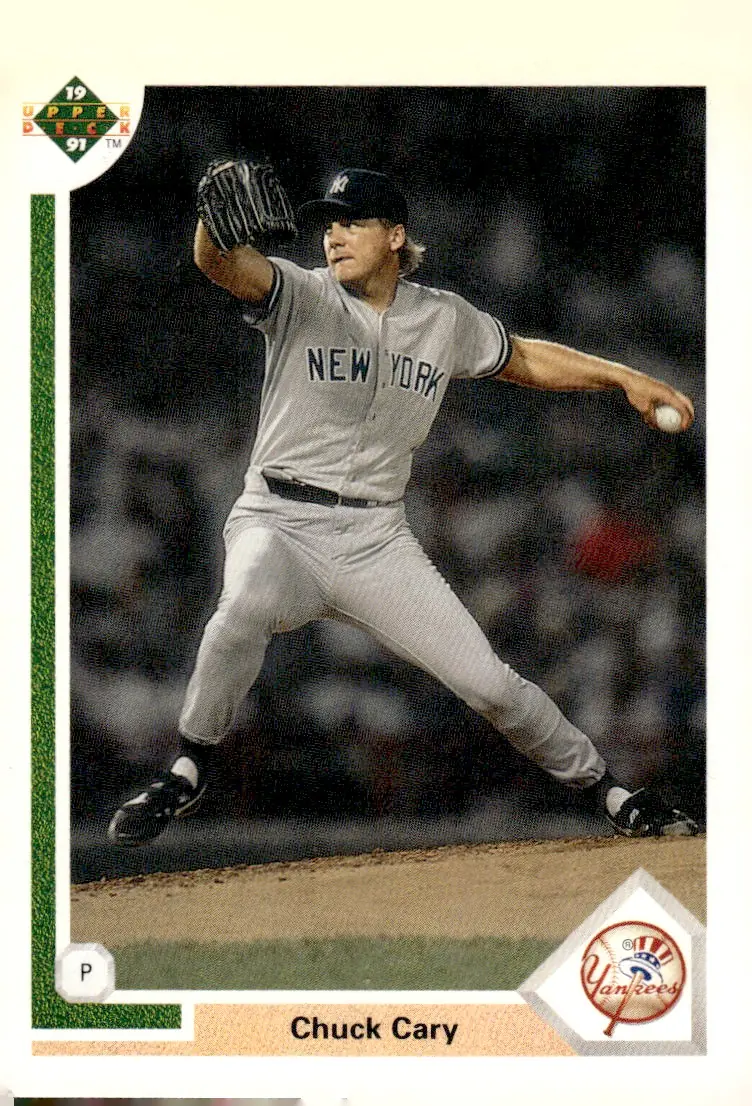 1991 Upper Deck #409 Chuck Cary (front)