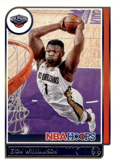 2021-22 NBA Hoops #84 Zion Williamson